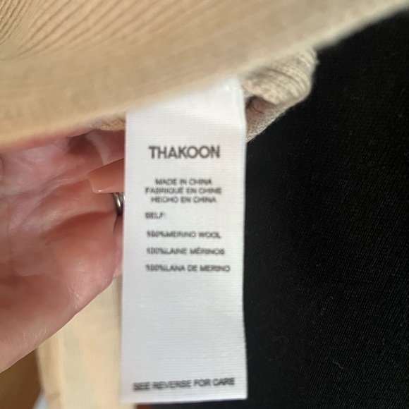 Thakoon 100% Merino Wool Turtleneck Sweater - Picture 5 of 6